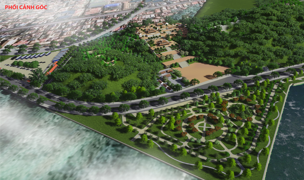 Detailed planning Monuments Cua Ong Temple - Cua Ong Ward - Cam Pha town - Quang Ninh