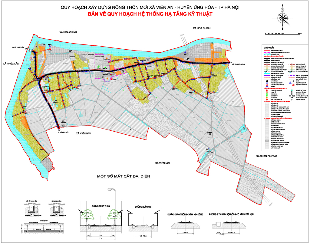 Planning new rural construction An Vien Commune, Ung Hoa District, Ha Noi City