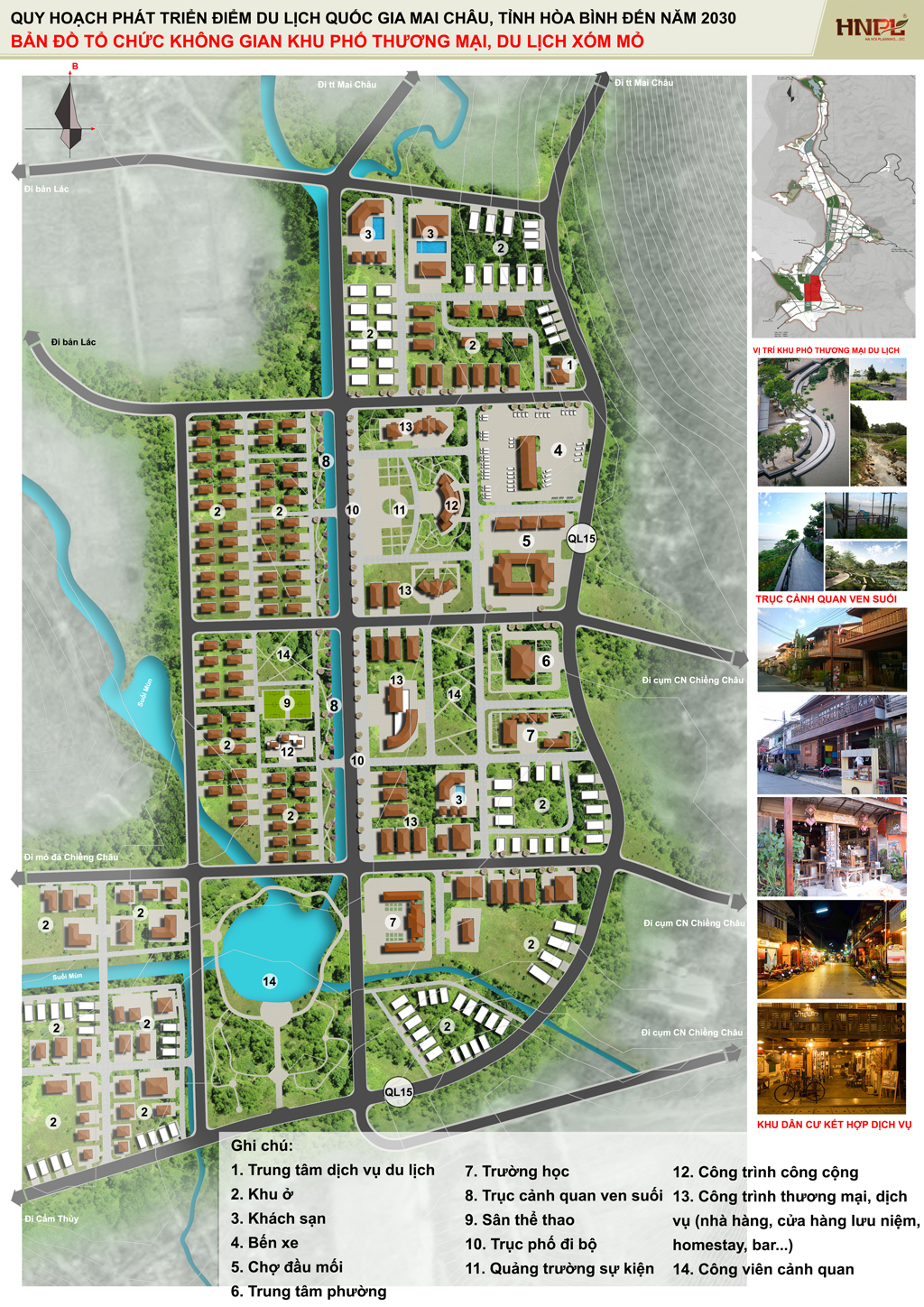 Điểm du lịch quốc gia Mai Châu, tỉnh Hòa Bình_Quy hoạch phát triển đến năm 2030