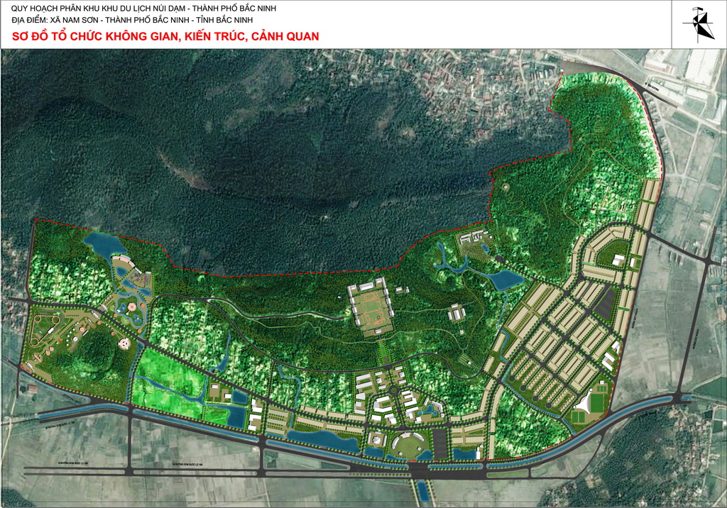 Zoning mile mountain tourism - Bac Ninh City