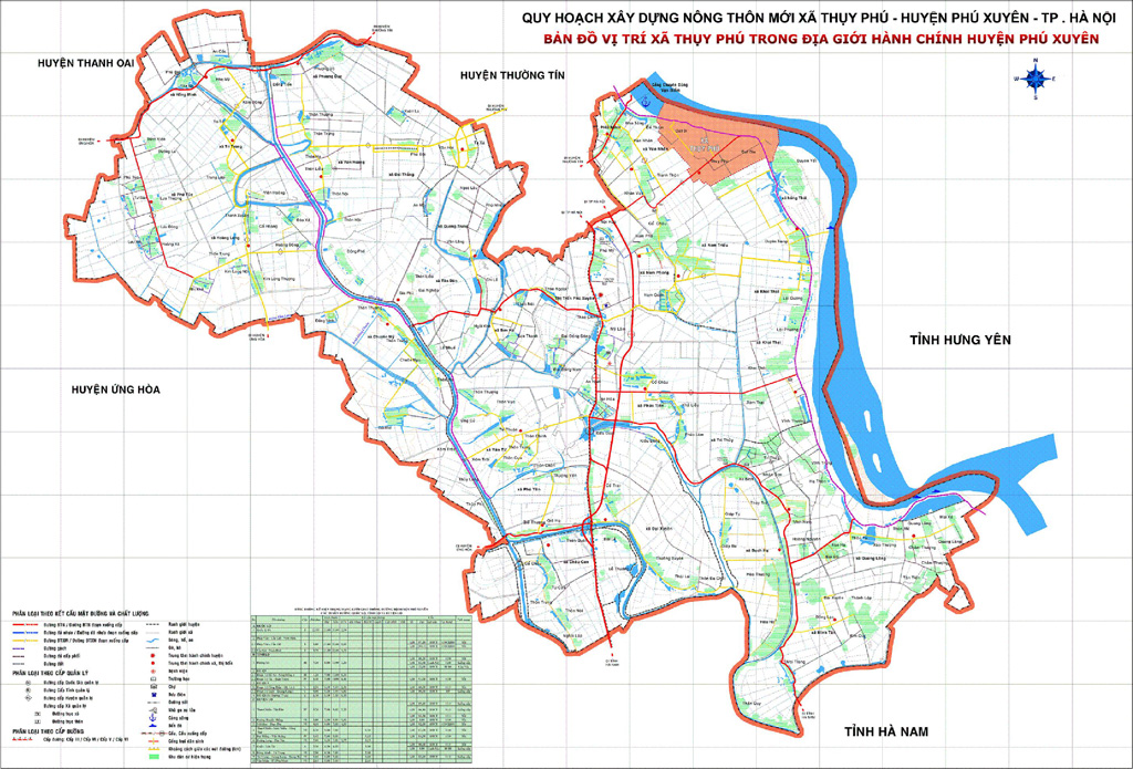 Xã Thụy Phú, huyện Phú Xuyên, thành phố Hà Nội_Quy hoạch xây dựng nông thôn mới