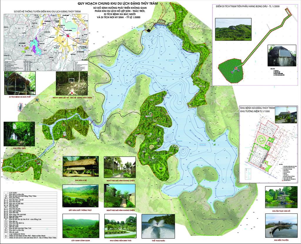 Khu du lịch Đặng Thùy Trâm_Quy hoạch chung